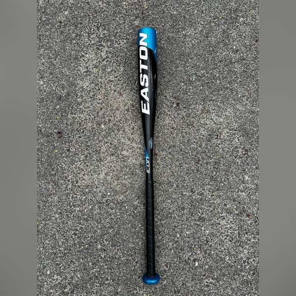 Blue And Black Easton Icon Official Youth Baseball Softball Bat YB32 29” -10 Oz - Picture 1 of 5